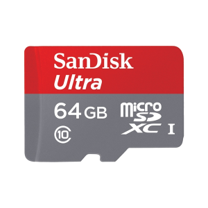 Thẻ nhớ Sandisk 64GB Ultra MicroSDXC (C10, UHS-1, 100MB/s, SDSQUNR-064G-GN3MN)