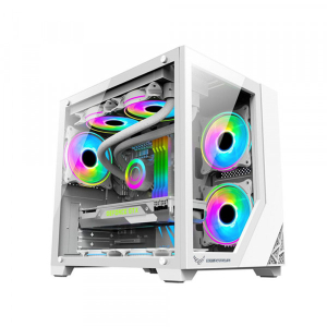 Vỏ Case Centaur Titan White (m-ATX, Màu Trắng)