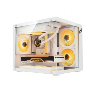 Vỏ Case E-Dra ECS1305 White (Mini Tower, m-ATX, Màu Trắng)