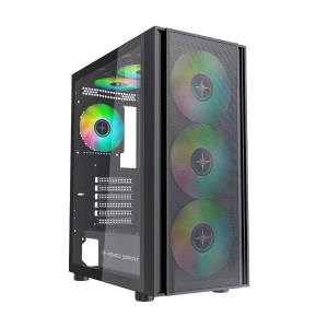 Vỏ Case KENOO ESPORT EM700 V2 (Mid Tower, E-ATX, 3 Fan, Màu Đen)