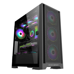 Vỏ Case KENOO ESPORT FM800 (Mid Tower, ATX, Màu Đen)