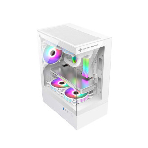 Vỏ Case KENOO ESPORT MK100 (Mini Tower, m-ATX, Màu Trắng)