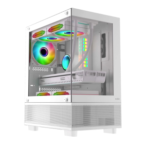 Vỏ Case MIK Aether White (M-ATX)
