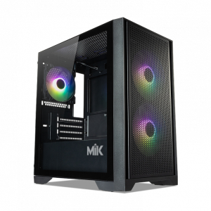 Vỏ Case MIK Morax 3FA Black (ATX, 3 Fan ARGB)