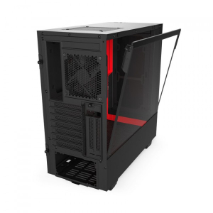 Vỏ Case NZXT H510i Matte Black Red (Mid Tower, ATX)