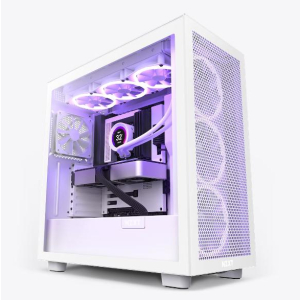 Vỏ Case NZXT H7 Flow White (Mid Tower, ATX, CM-H71FW-01)
