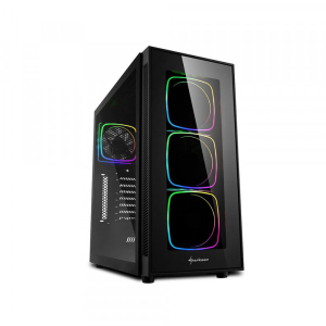 Vỏ Case Sharkoon TG6 RGB (Mid Tower, ATX, Màu Đen)