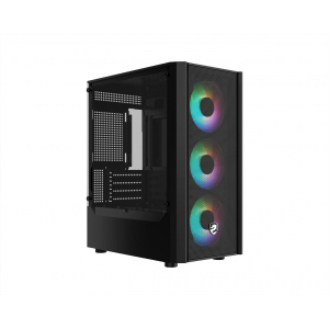 Vỏ Case VITRA CRUISE AX3 Black (M-ATX/Top Rad240, 3 Fan RGB)