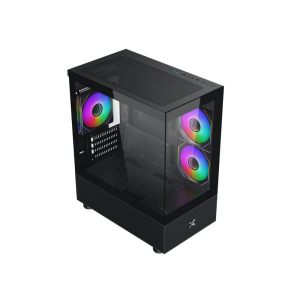 Vỏ Case Xigmatek Alphard M 3GF (Mini Tower, M-ATX, Màu Đen, 3 Fan RGB)