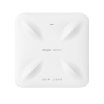 AccessPoint Ruijie RG-RAP2260G (Gắn trần, Wifi 6, AX1800Mbps, 2 xLAN Gigabit, Chưa Nguồn (Dùng nguồn PoE 802.3at/DC12V))