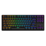 Bàn phím cơ AKKO 5087 RGB ASA Black (Hotswap, Foam tiêu âm, Akko CS Jelly Purple switch)