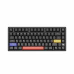 Bàn phím cơ ATK VXE V75X Black Tri-mode (Periwinkle switch, Hotswap)
