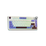 Bàn phím cơ Aula 3-Mode AU75 Tím + Be + Đỏ (Star Vector switch)