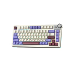 Bàn phím cơ Aula 3-Mode AU75 Tím + Be + Đỏ (Star Vector switch)