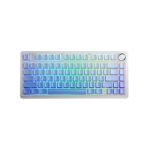 Bàn phím cơ Aula 3-Mode F75 / F75 PRO Trắng Xanh Dương Gradient (Star Vector switch)