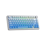 Bàn phím cơ Aula 3-Mode F75 / F75 PRO Trắng Xanh Dương Gradient (Star Vector switch)
