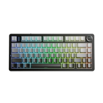 Bàn phím cơ Aula 3-Mode F75 Xám + Đen Gradient (Reaper switch)