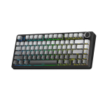 Bàn phím cơ Aula 3-Mode F75 Xám + Đen Gradient (Reaper switch)