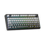 Bàn phím cơ Aula 3-Mode F75 Xám + Đen Gradient (Reaper switch)