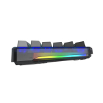 Bàn phím cơ Aula 3-Mode F87 PRO Black Gradient (Grey Wood V4 switch)