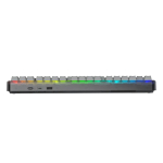 Bàn phím cơ Aula 3-Mode F87 PRO Black Gradient (Grey Wood V4 switch)