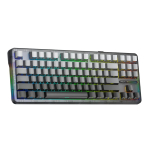 Bàn phím cơ Aula 3-Mode F87 PRO Black Gradient (Grey Wood V4 switch)