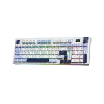Bàn phím cơ Aula 3-Mode S98 PRO Xanh Dương + Trắng + Tím Đậm (Caramel Latte switch)