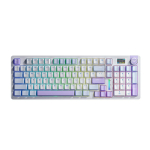 Bàn phím cơ Aula 3-Mode S98 PRO Xanh Dương + Trắng + Tím (Nimbus V3 switch)