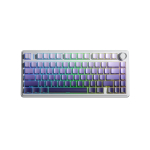 Bàn phím cơ Aula F75 / F75 PRO Trắng + Tím Gradient Seiya (Star Vector switch)