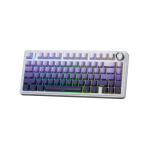 Bàn phím cơ Aula F75 / F75 PRO Trắng + Tím Gradient Seiya (Star Vector switch)
