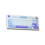Bàn phím cơ Aula F75 Xanh Dương + Trắng + Tím (Star Vector switch)