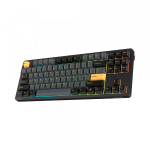 Bàn phím cơ DareU EK87 Pro Triple Mode Black Golden (Cloud switch)
