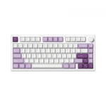Bàn phím cơ FL-Esports GP75CPM White Body Taro Purple (Red switch, Kailh Box)