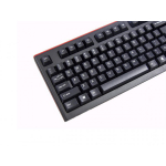 Bàn phím Fuhlen L500S (USB, Black-Red)