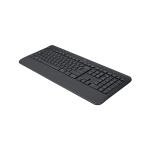 Bàn phím không dây Logitech K650 Signature (Bluetooth/Wireless, Đen/Xám)