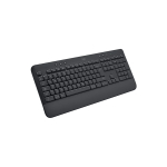 Bàn phím không dây Logitech K650 Signature (Bluetooth/Wireless, Đen/Xám)