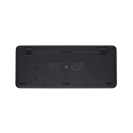 Bàn phím không dây Logitech K650 Signature (Bluetooth/Wireless, Đen/Xám)