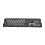 Bàn phím không dây Logitech MX Mechanical (Đen/Xám)