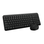 Bộ bàn phím chuột không dây Logitech MK250 (Bluetooth, Đen)