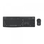 Bộ bàn phím chuột không dây Logitech MK295 Silent (Đen)
