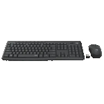 Bộ bàn phím chuột không dây Logitech MK295 Silent (Đen)