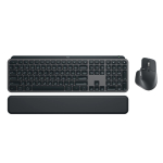 Bộ bàn phím chuột không dây Logitech MX Keys S Combo (Bluetooth/Wireless, Pin sạc, Đen)