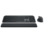 Bộ bàn phím chuột không dây Logitech MX Keys S Combo (Bluetooth/Wireless, Pin sạc, Đen)