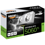 Card đồ họa INNO3D GeForce RTX 5060 Ti Twin X2 OC White 16GB