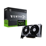 Card đồ họa MSI GeForce RTX 5060 Ventus 2X OC 8GB (GDDR7, 128 bit)
