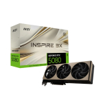 Card đồ họa MSI GeForce RTX 5080 Inspire 3X OC 16GB (GDDR7, 256 bit)