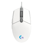 Chuột có dây Gaming Logitech G102 Gen2 LightSync White