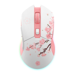 Chuột không dây Gaming Dareu EM901X Superlight RGB Wireless Pink