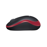 Chuột không dây Logitech M185 Black Red Trim