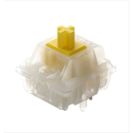 Switch Linear Gateron Milky Yellow Pro âm trầm cho bàn phím cơ